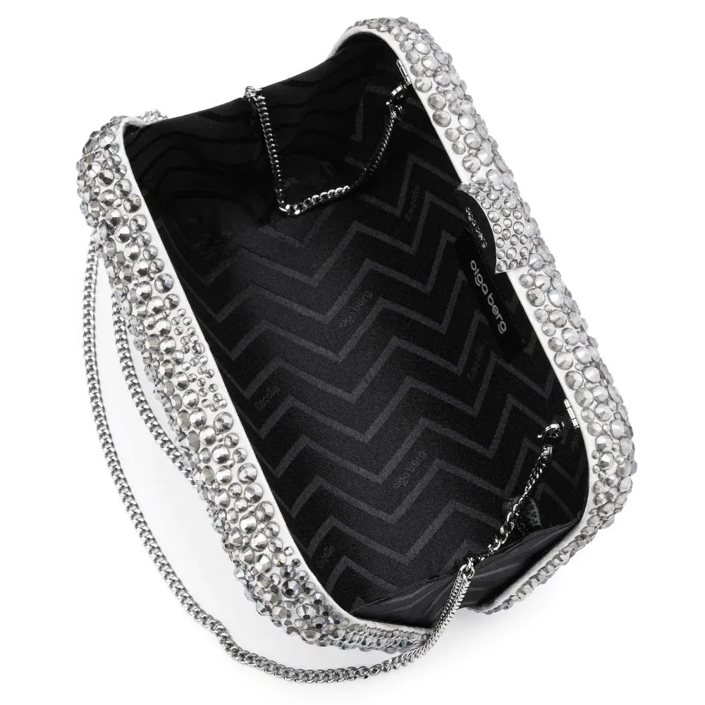 OB7459 CASEY ENCRUSTED CLUTCH
