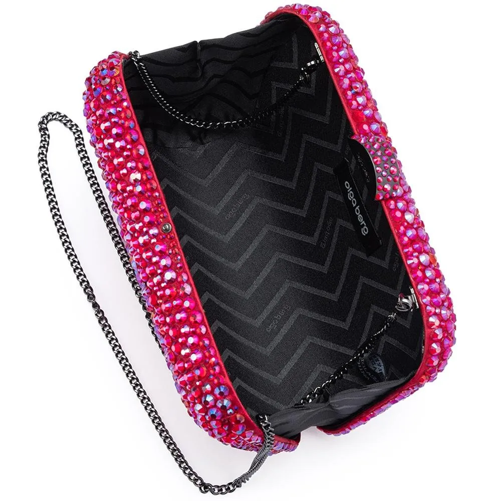 OB7459 CASEY ENCRUSTED CLUTCH