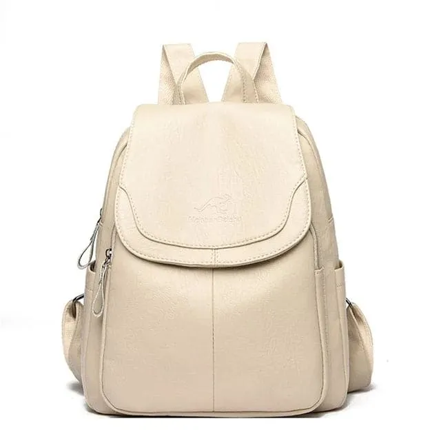 Olivia | Anti-Theft Leather Bag