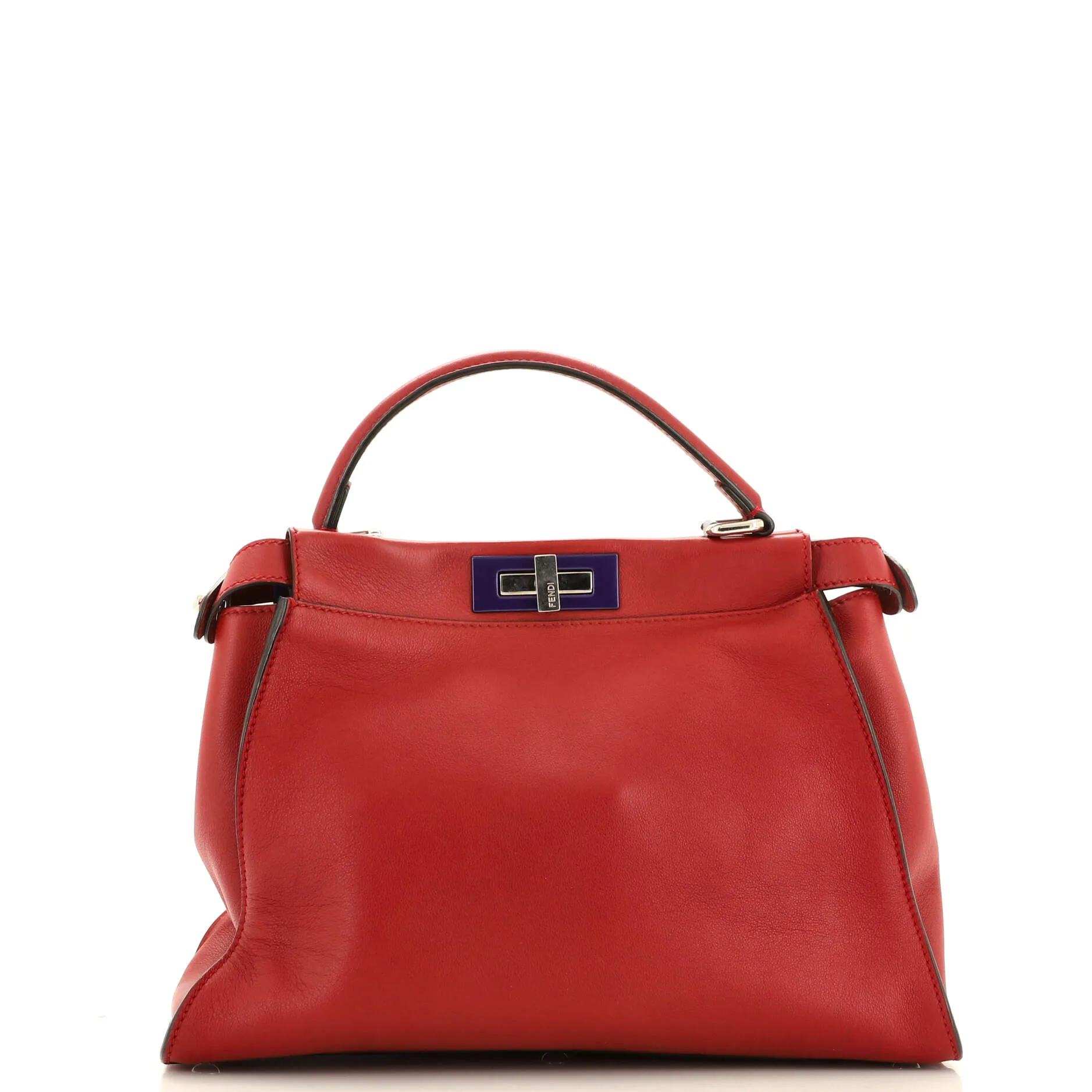 Peekaboo Bag Rigid Leather Regular