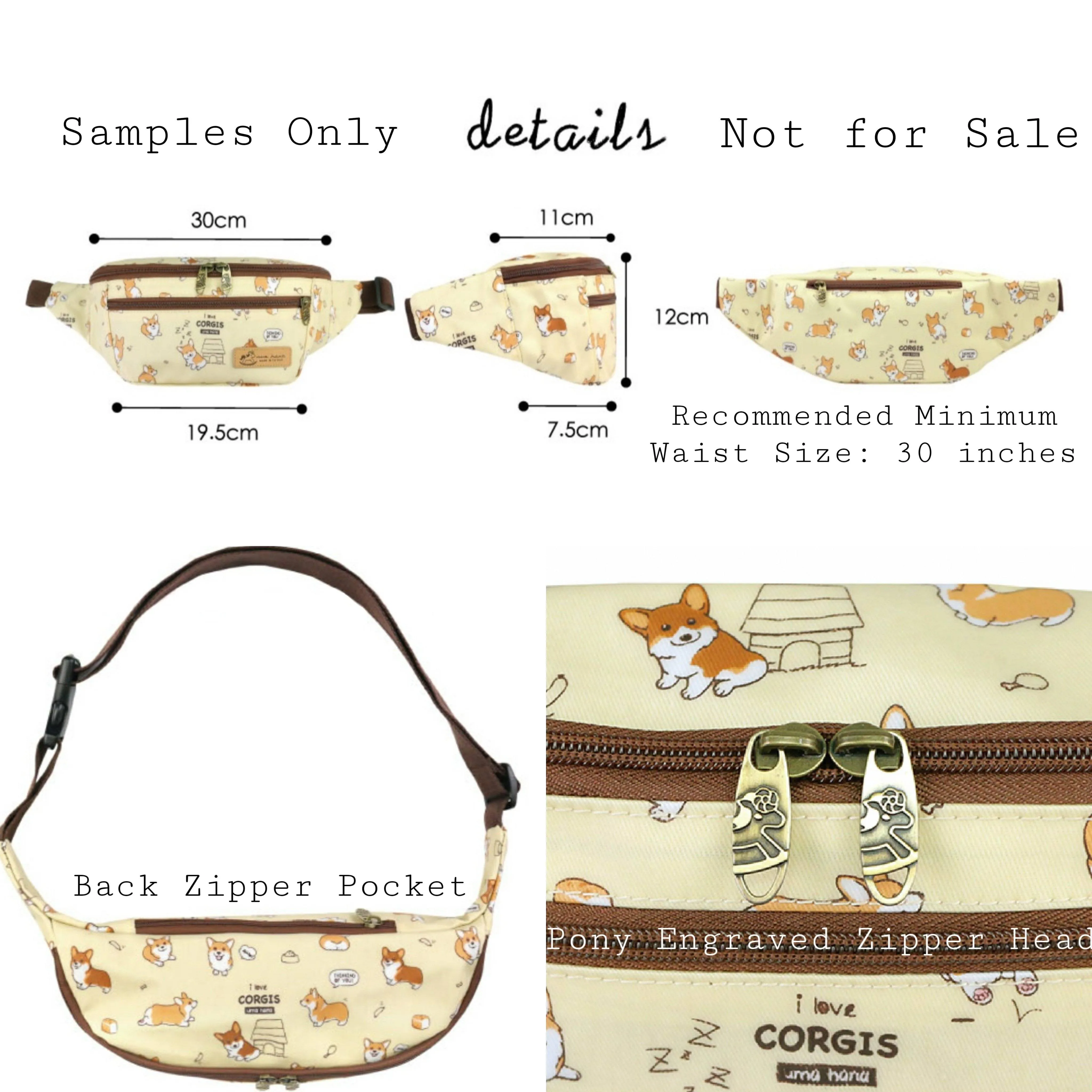 Purple & Pink Tartan Plaid Fanny Pack