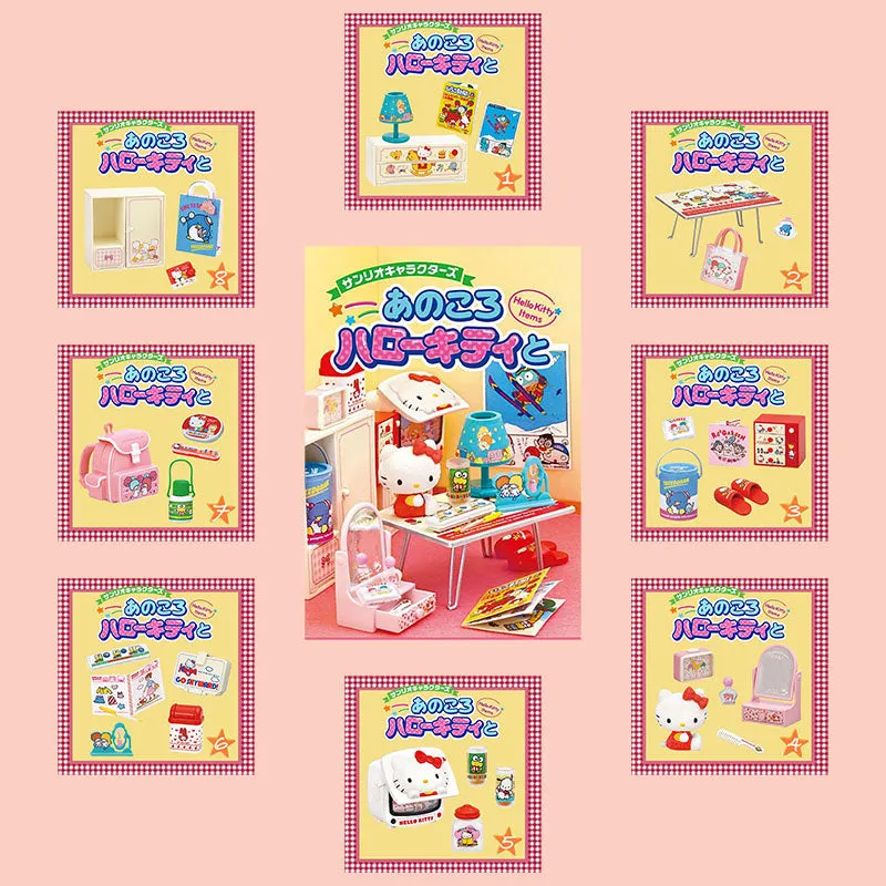 Rare 2017 Re-Ment Sanrio Hello Kitty Items Room (Sold Individually) <Free Shipping>