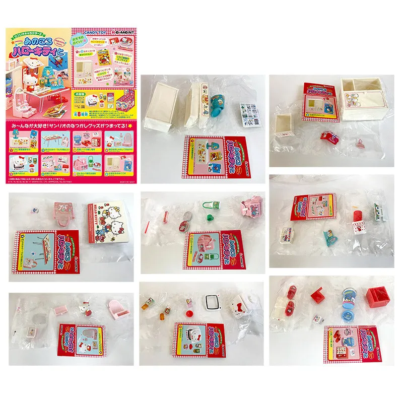 Rare 2017 Re-Ment Sanrio Hello Kitty Items Room (Sold Individually) <Free Shipping>