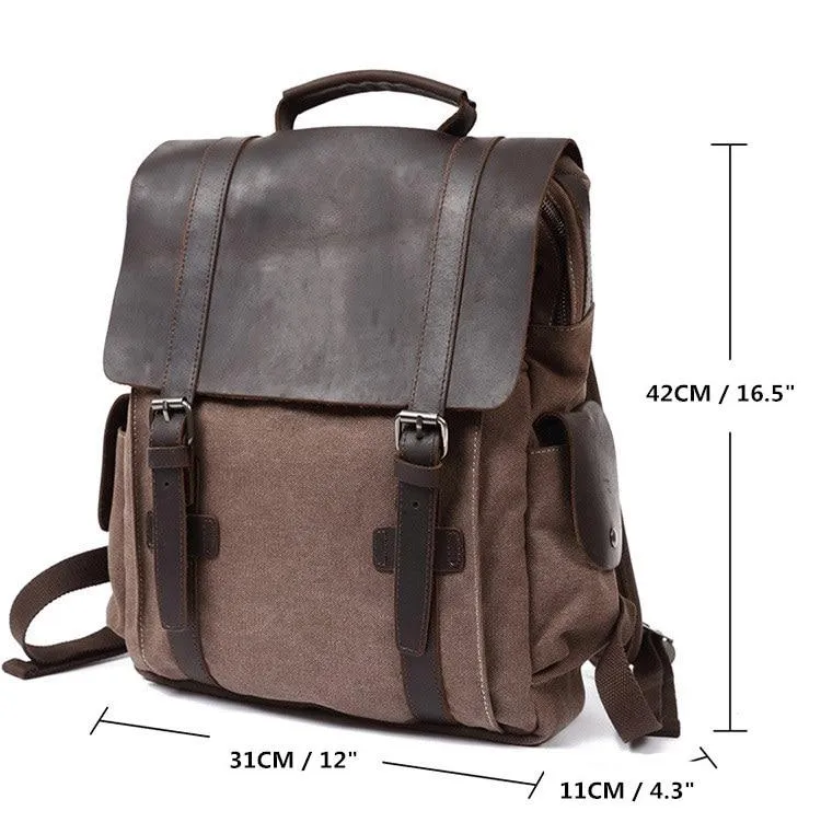 Small Canvas Backpack