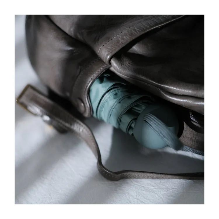 Small Leather Backpack Ladies Leather Rucksack for Women