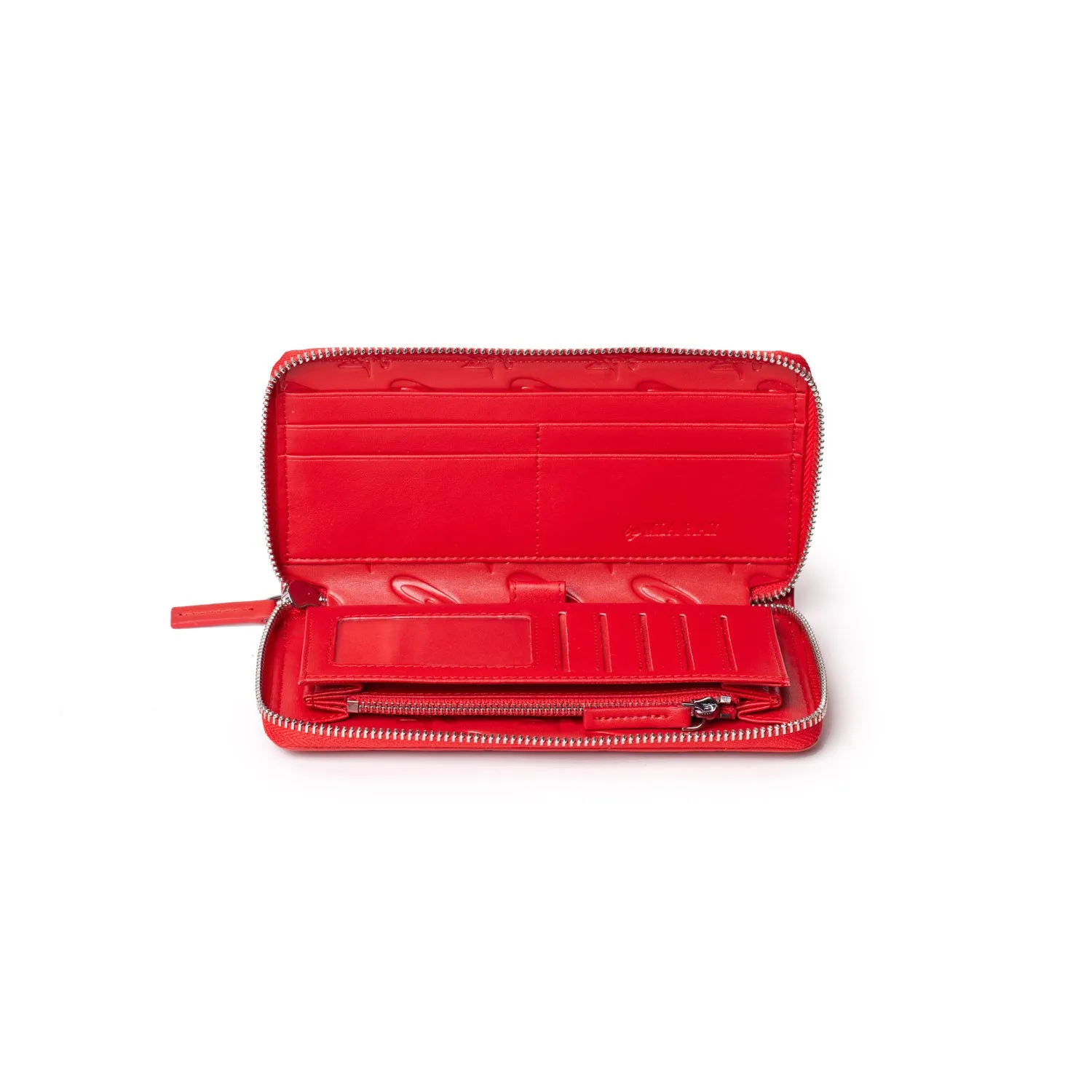 STANDARD SIGNATURE LOGO WALLET - RED