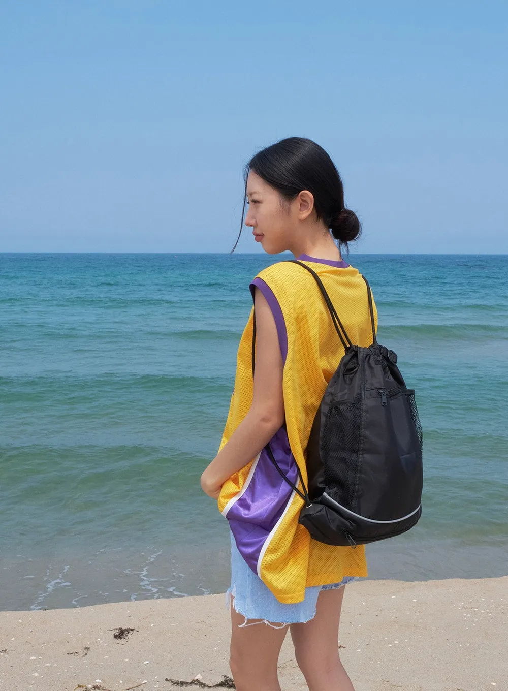 String Mesh Backpack BY316