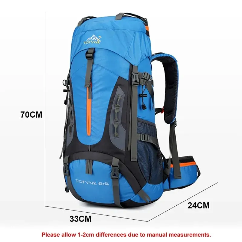 SummitPro 70L Adventure Backpack - Ultimate Gear for Outdoor Enthusiasts