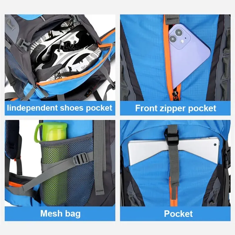 SummitPro 70L Adventure Backpack - Ultimate Gear for Outdoor Enthusiasts