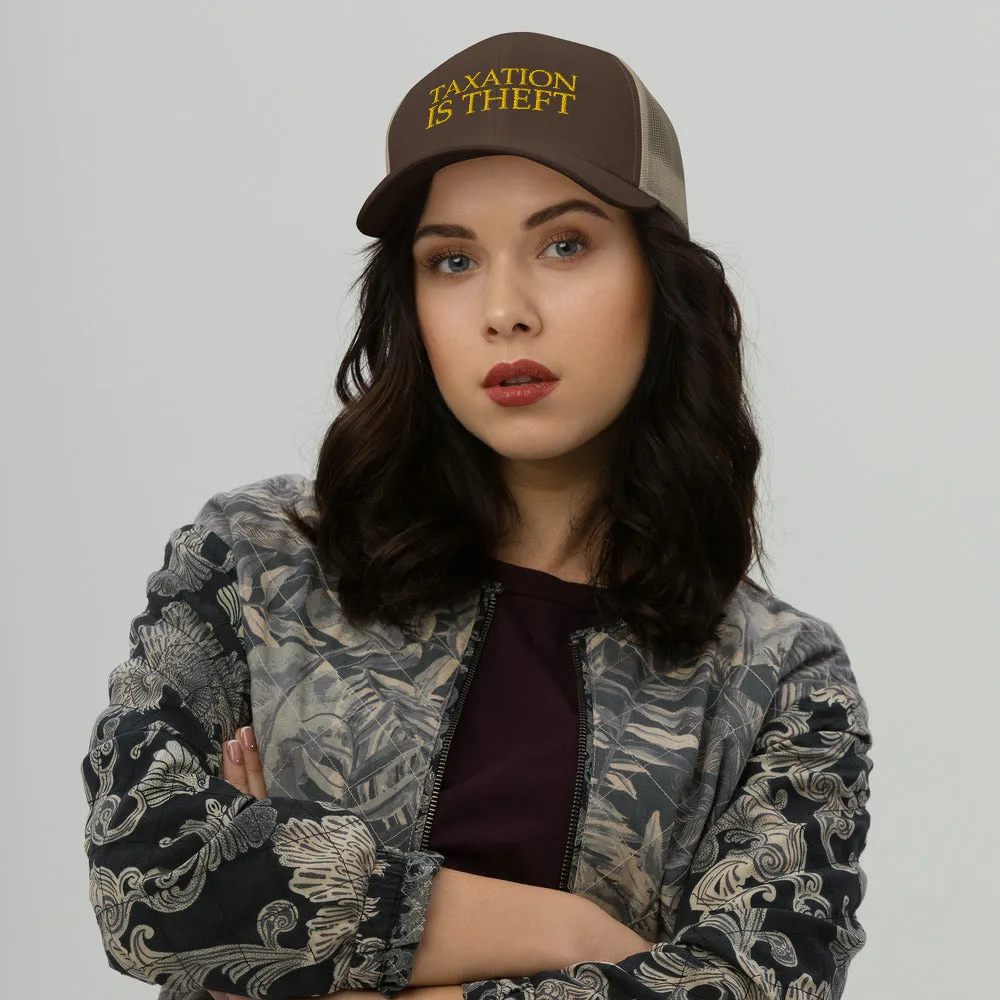 Taxation is Theft Trucker Cap