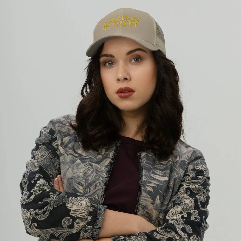 Taxation is Theft Trucker Cap