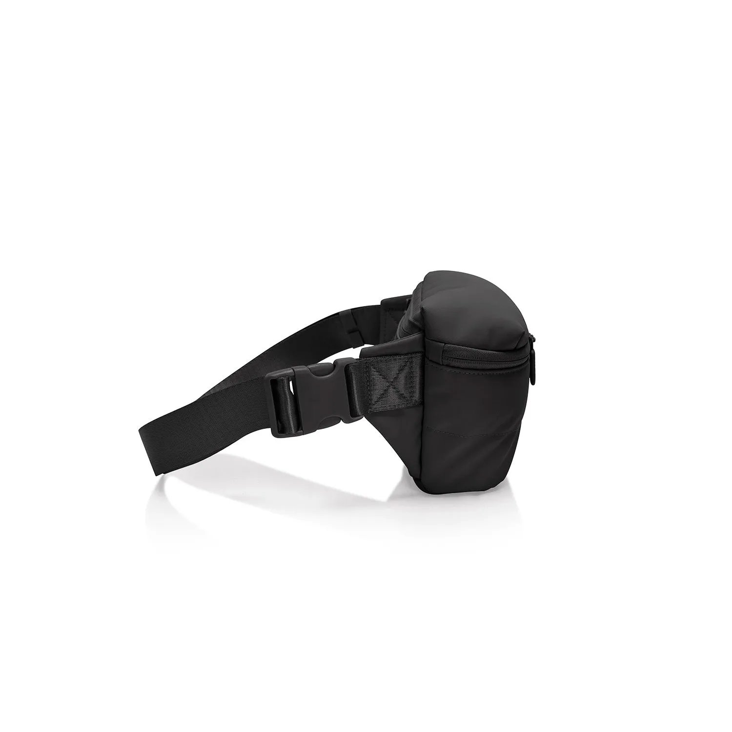 The Puffer Mini Waist Bag - Black