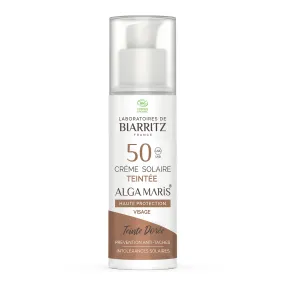 Tinted Sunscreen for face SPF50 Golden, 50 ml