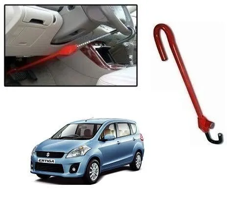 Universal Steering Wheel Pedal Lock (Rod Type)
