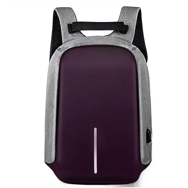 USB Backpack laptop bag anti-theft computer bag
