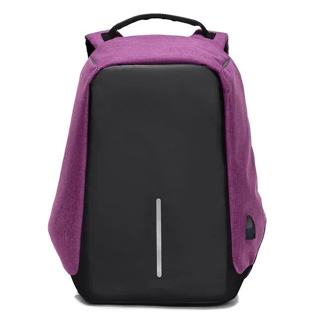 USB Backpack laptop bag anti-theft computer bag