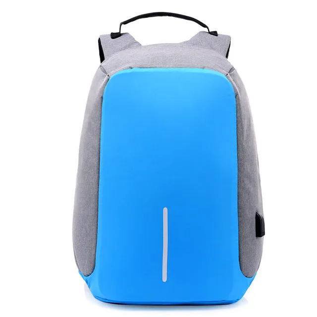 USB Backpack laptop bag anti-theft computer bag