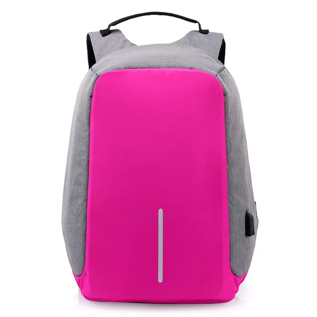 USB Backpack laptop bag anti-theft computer bag