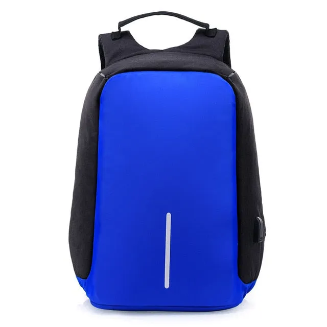 USB Backpack laptop bag anti-theft computer bag