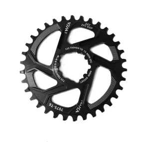 VXM Direct Loading Disc GXP Straight-fit One-piece Positive and Negative Teeth XX1 X0 X9 30T38T Single Disc Platter(Black)